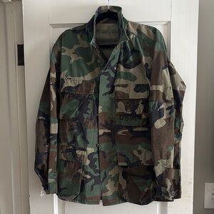 Men's Camouflage Field Jacket - Military Camo